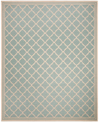 Safavieh Beach House Bhs121K Aqua/Cream Area Rug