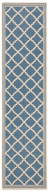 Safavieh Beach House Bhs121M Blue/Creme Area Rug