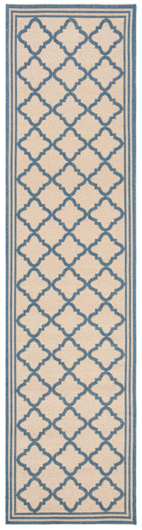 Safavieh Beach House Bhs121N Cream/Blue Area Rug