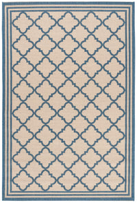 Safavieh Beach House Bhs121N Cream/Blue Area Rug