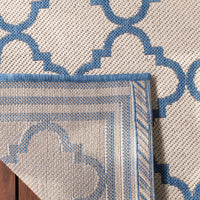 Safavieh Beach House Bhs121N Cream/Blue Area Rug