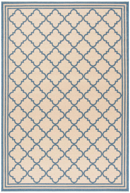 Safavieh Beach House Bhs121N Cream/Blue Area Rug