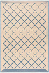 Safavieh Beach House Bhs121N Cream/Blue Area Rug