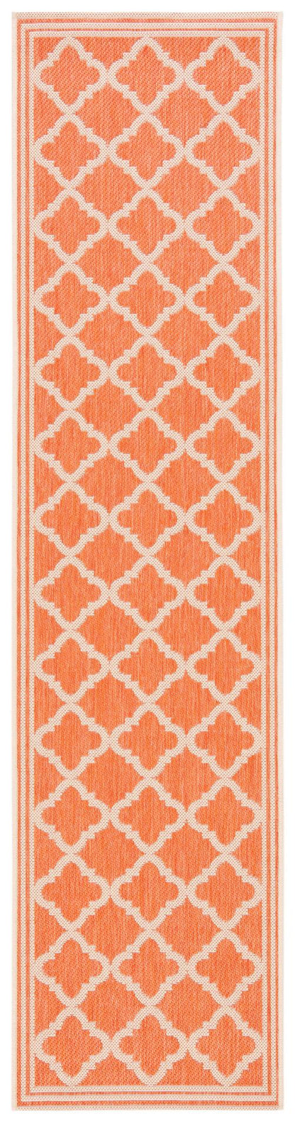 Safavieh Beach House Bhs121P Rust/Creme Area Rug