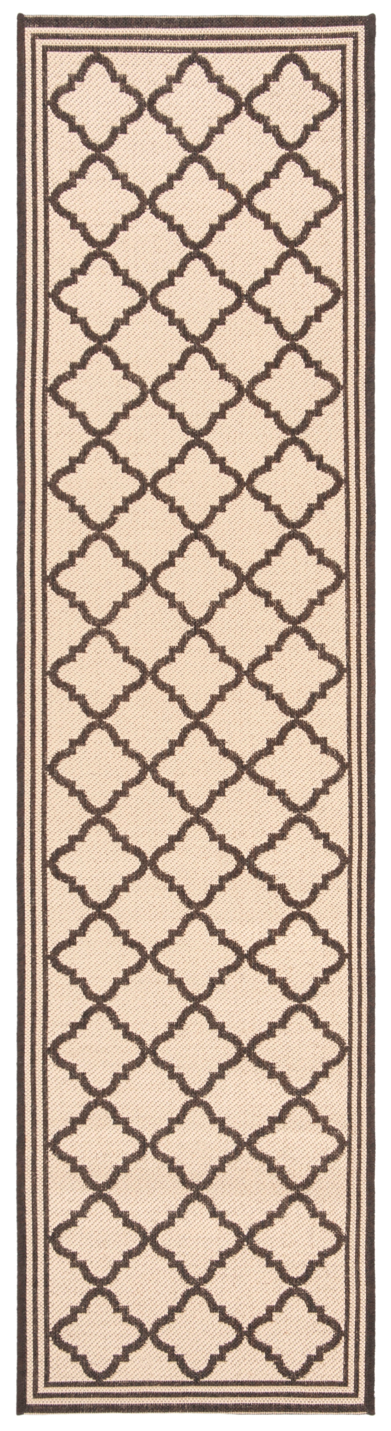 Safavieh Beach House Bhs121U Creme/Brown Area Rug