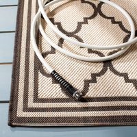 Safavieh Beach House Bhs121U Creme/Brown Area Rug