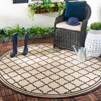 Safavieh Beach House Bhs121U Creme/Brown Area Rug