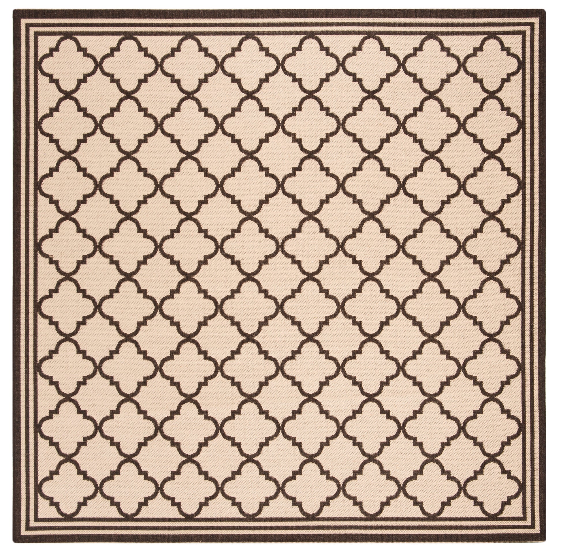 Safavieh Beach House Bhs121U Creme/Brown Area Rug