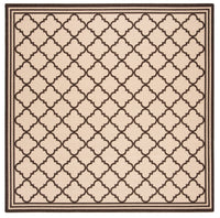 Safavieh Beach House Bhs121U Creme/Brown Area Rug