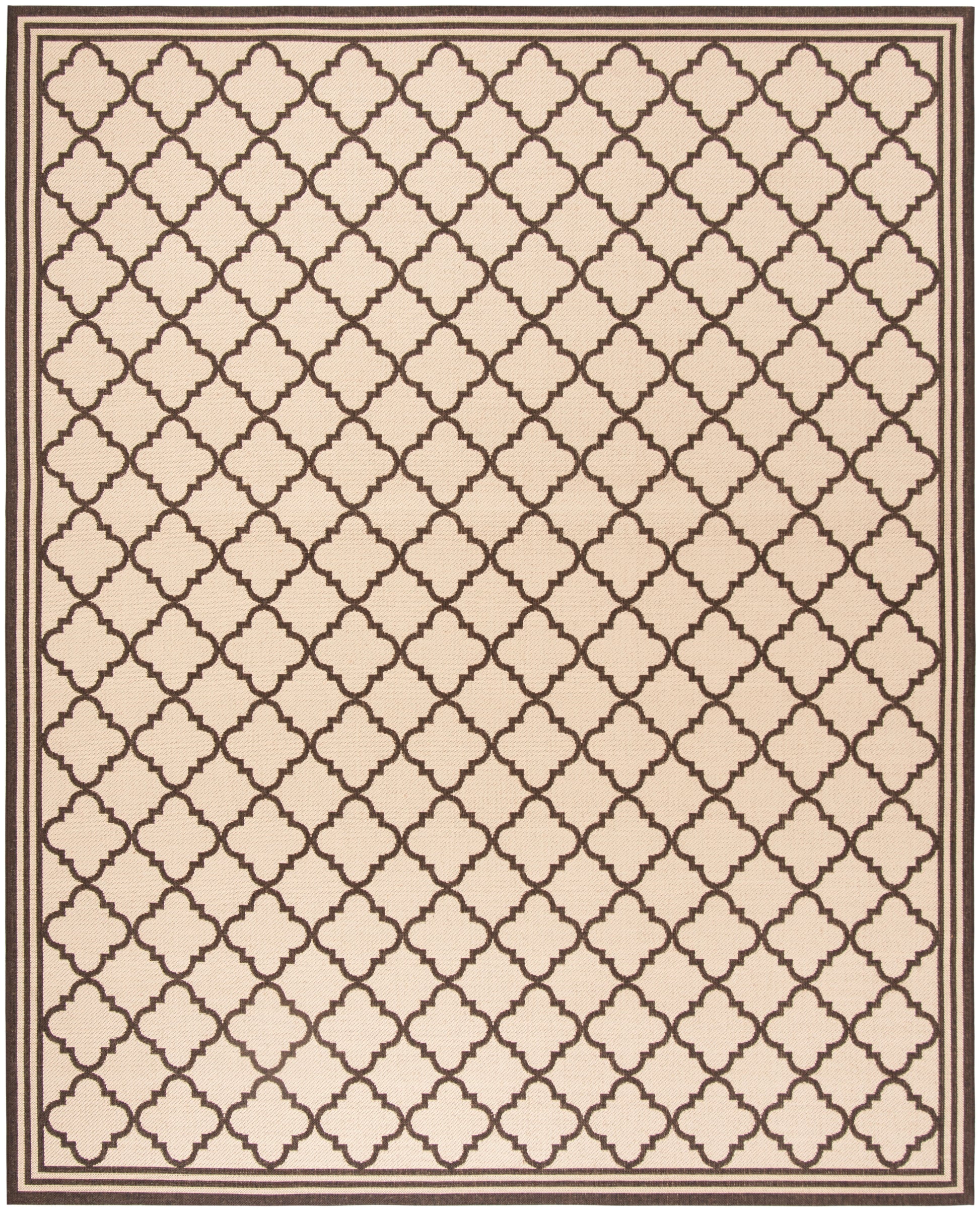 Safavieh Beach House Bhs121U Creme/Brown Area Rug