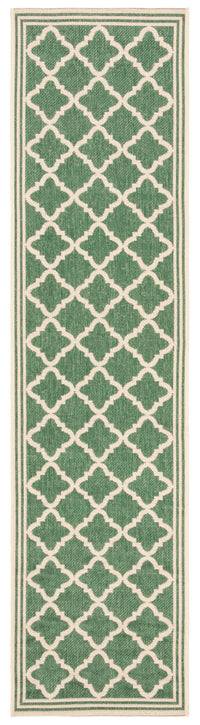 Safavieh Beach House Bhs121Y Green/Creme Area Rug