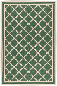 Safavieh Beach House Bhs121Y Green/Creme Area Rug