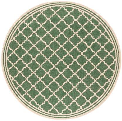 Safavieh Beach House Bhs121Y Green/Creme Area Rug