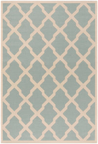 Safavieh Beach House Bhs122K Aqua/Cream Area Rug