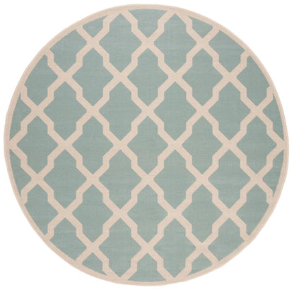 Safavieh Beach House Bhs122K Aqua/Cream Area Rug