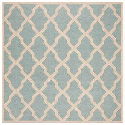 Safavieh Beach House Bhs122K Aqua/Cream Area Rug