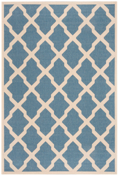 Safavieh Beach House Bhs122M Blue/Creme Area Rug