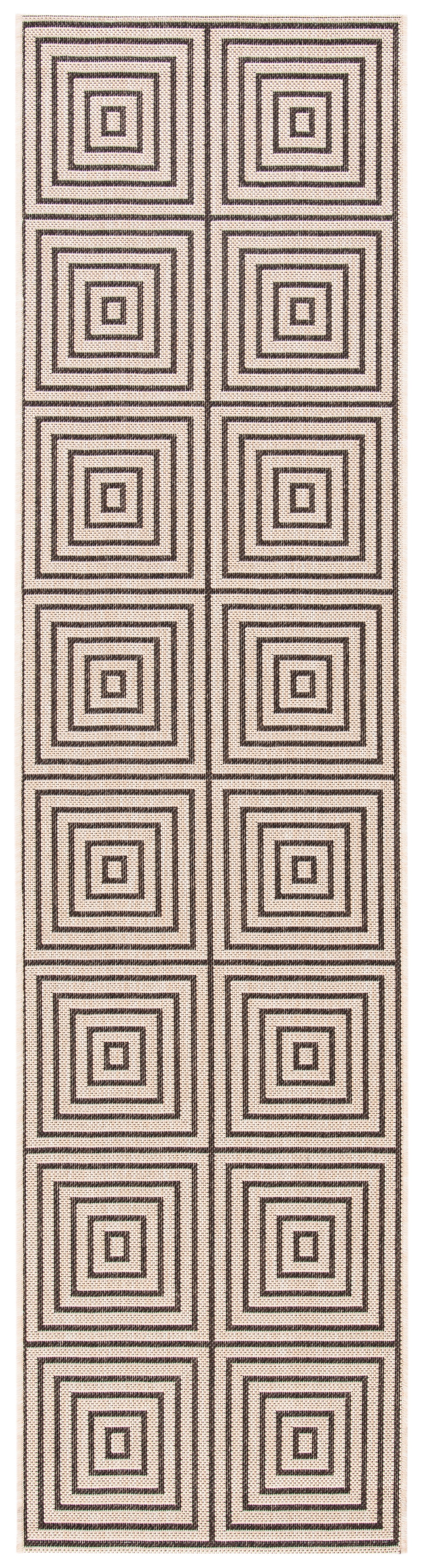 Safavieh Beach House Bhs123U Creme/Brown Area Rug