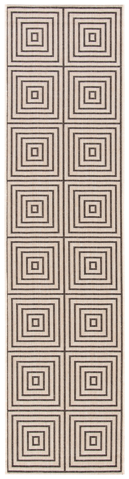 Safavieh Beach House Bhs123U Creme/Brown Area Rug