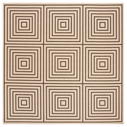 Safavieh Beach House Bhs123U Creme/Brown Area Rug