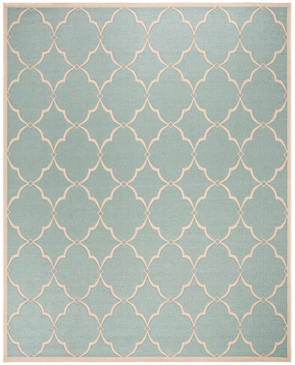 Safavieh Beach House Bhs125K Aqua/Cream Area Rug