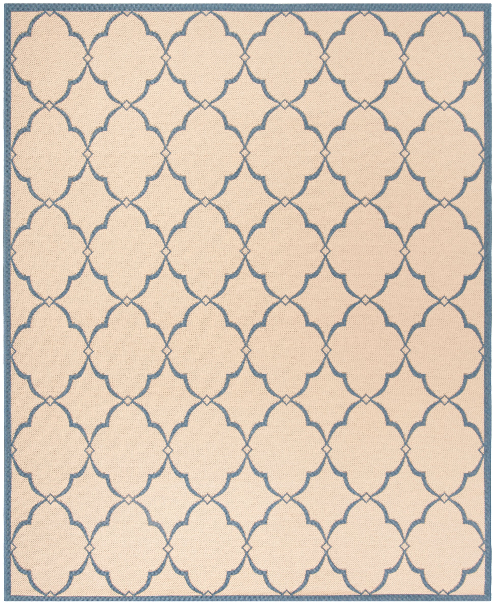 Safavieh Beach House Bhs125N Cream/Blue Area Rug