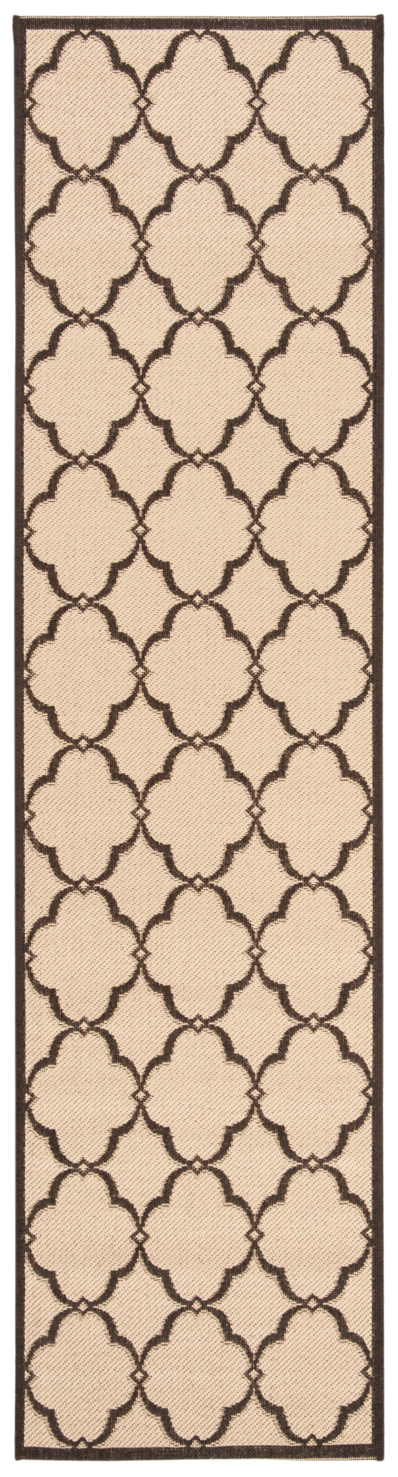 Safavieh Beach House Bhs125U Creme/Brown Area Rug