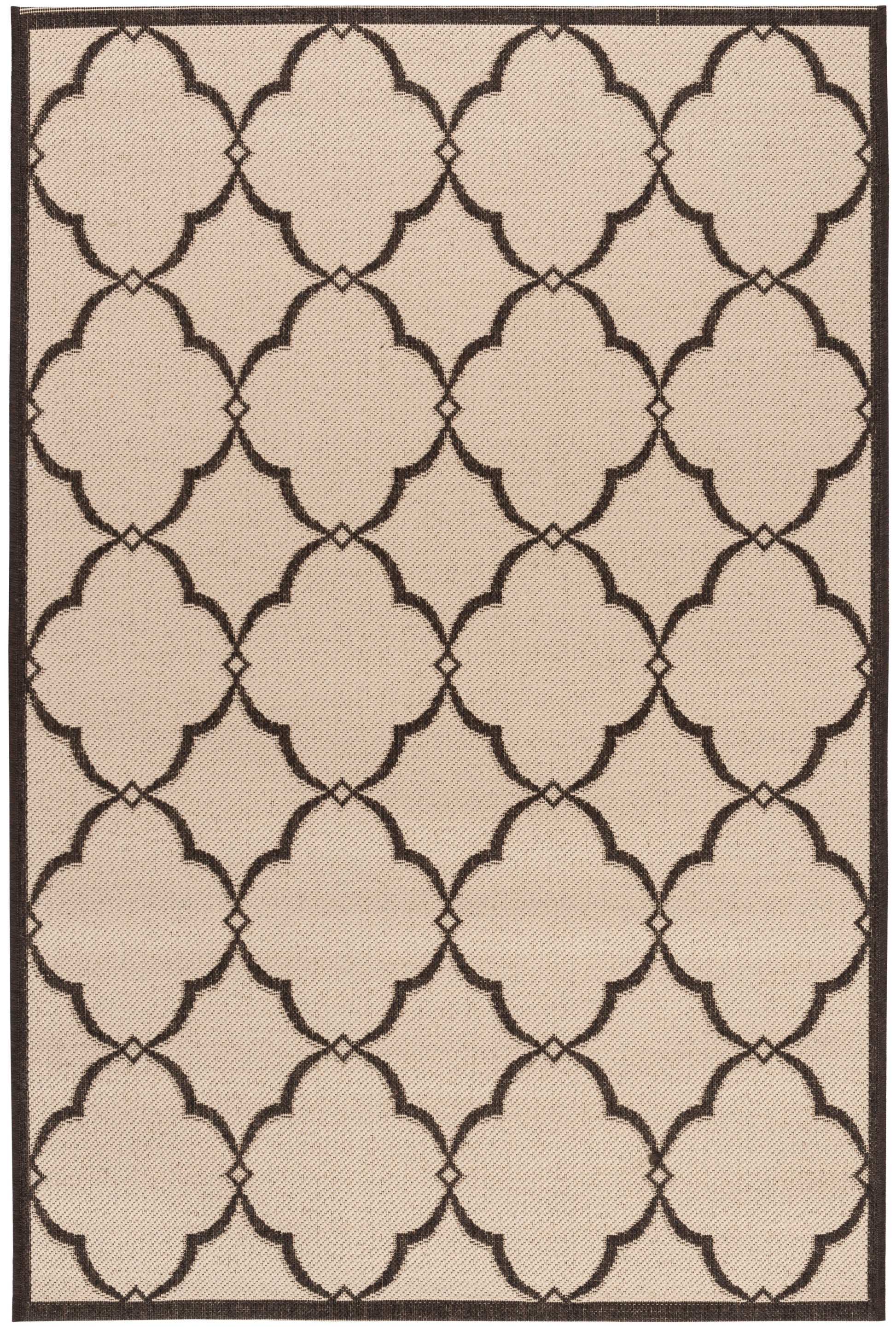 Safavieh Beach House Bhs125U Creme/Brown Area Rug