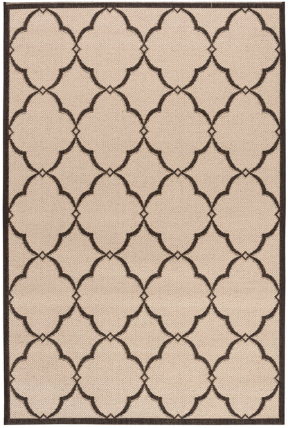 Safavieh Beach House Bhs125U Creme/Brown Area Rug