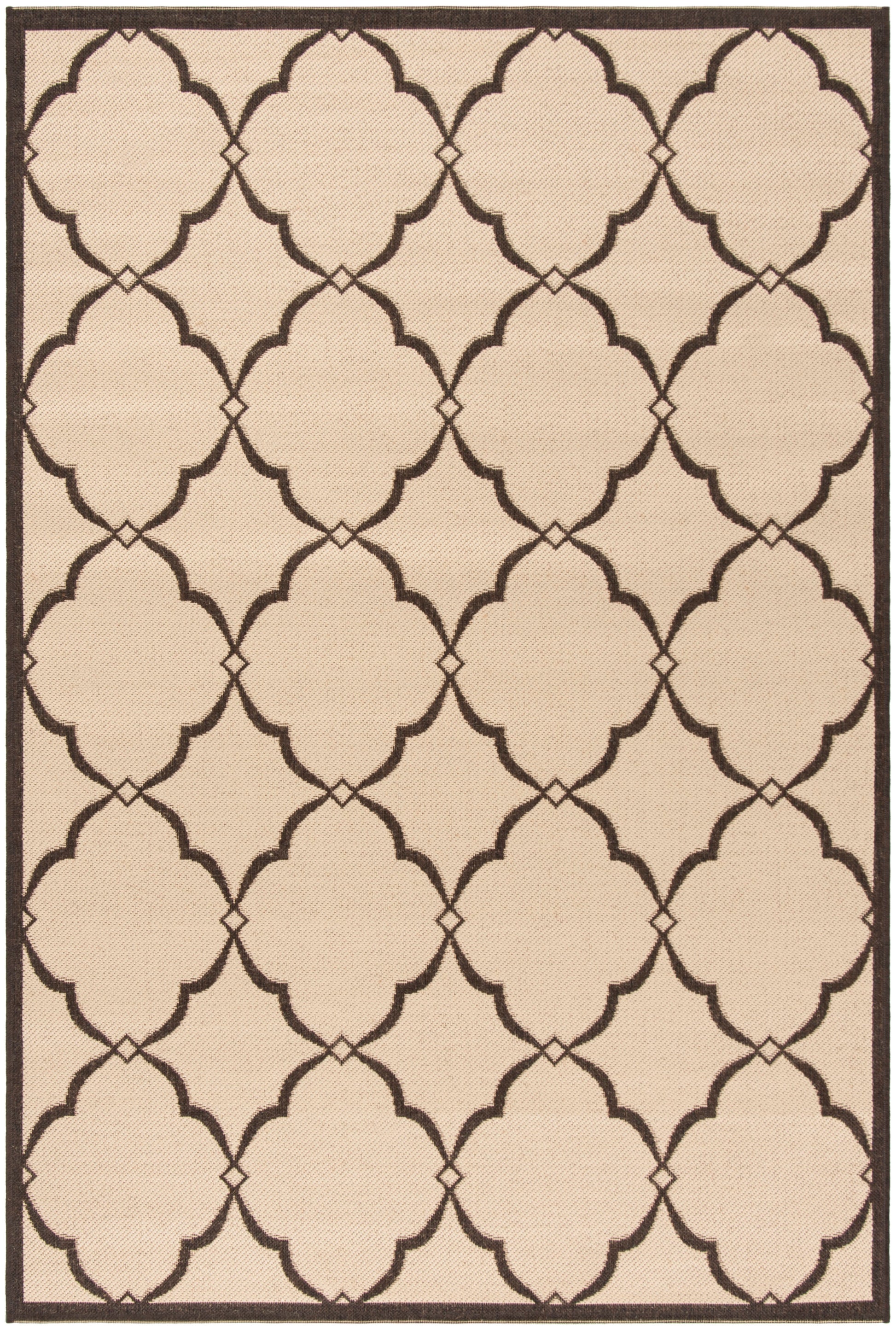 Safavieh Beach House Bhs125U Creme/Brown Area Rug