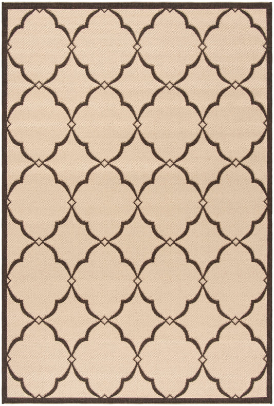 Safavieh Beach House Bhs125U Creme/Brown Area Rug