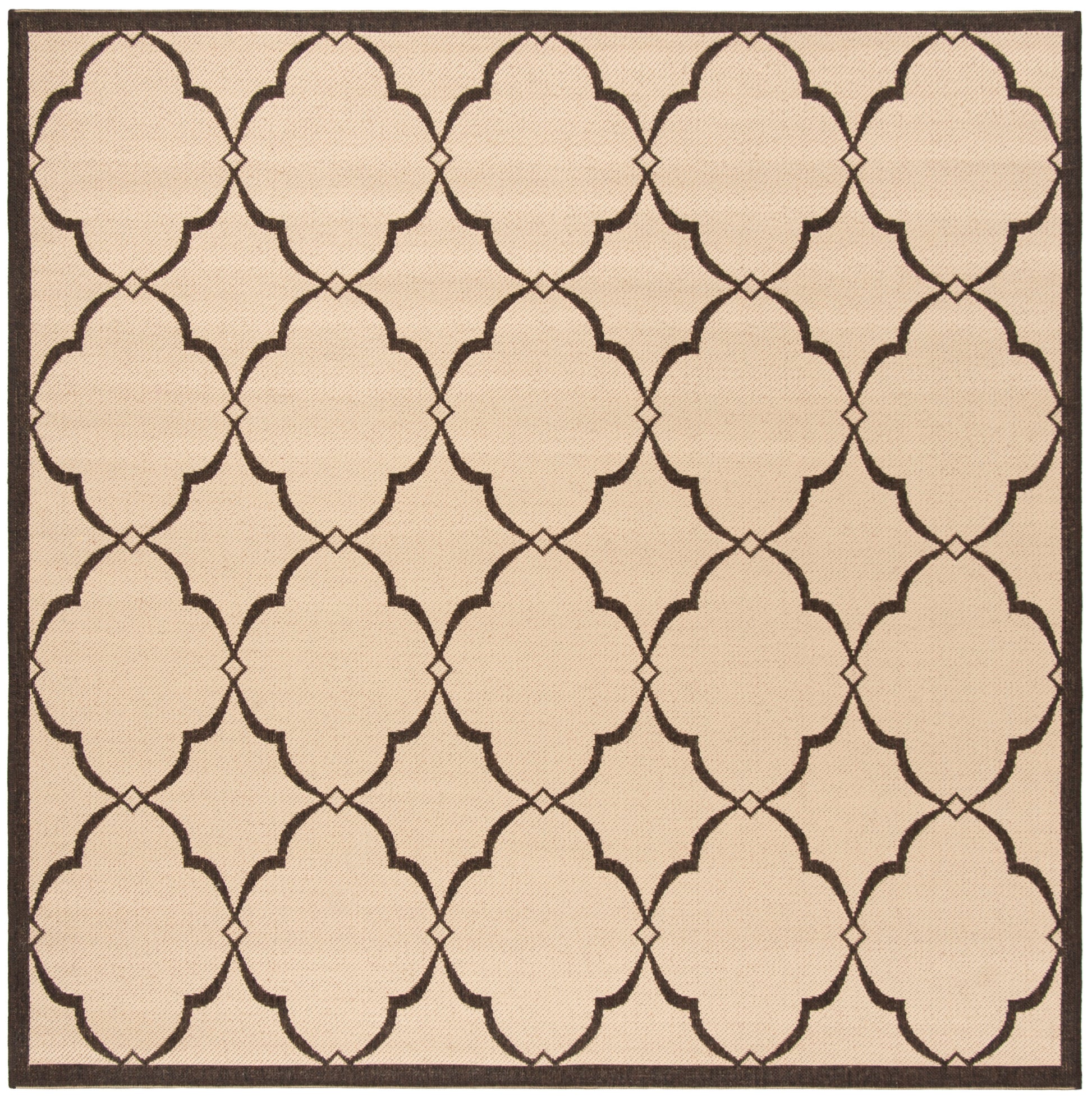 Safavieh Beach House Bhs125U Creme/Brown Area Rug