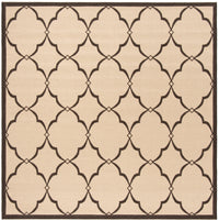 Safavieh Beach House Bhs125U Creme/Brown Area Rug