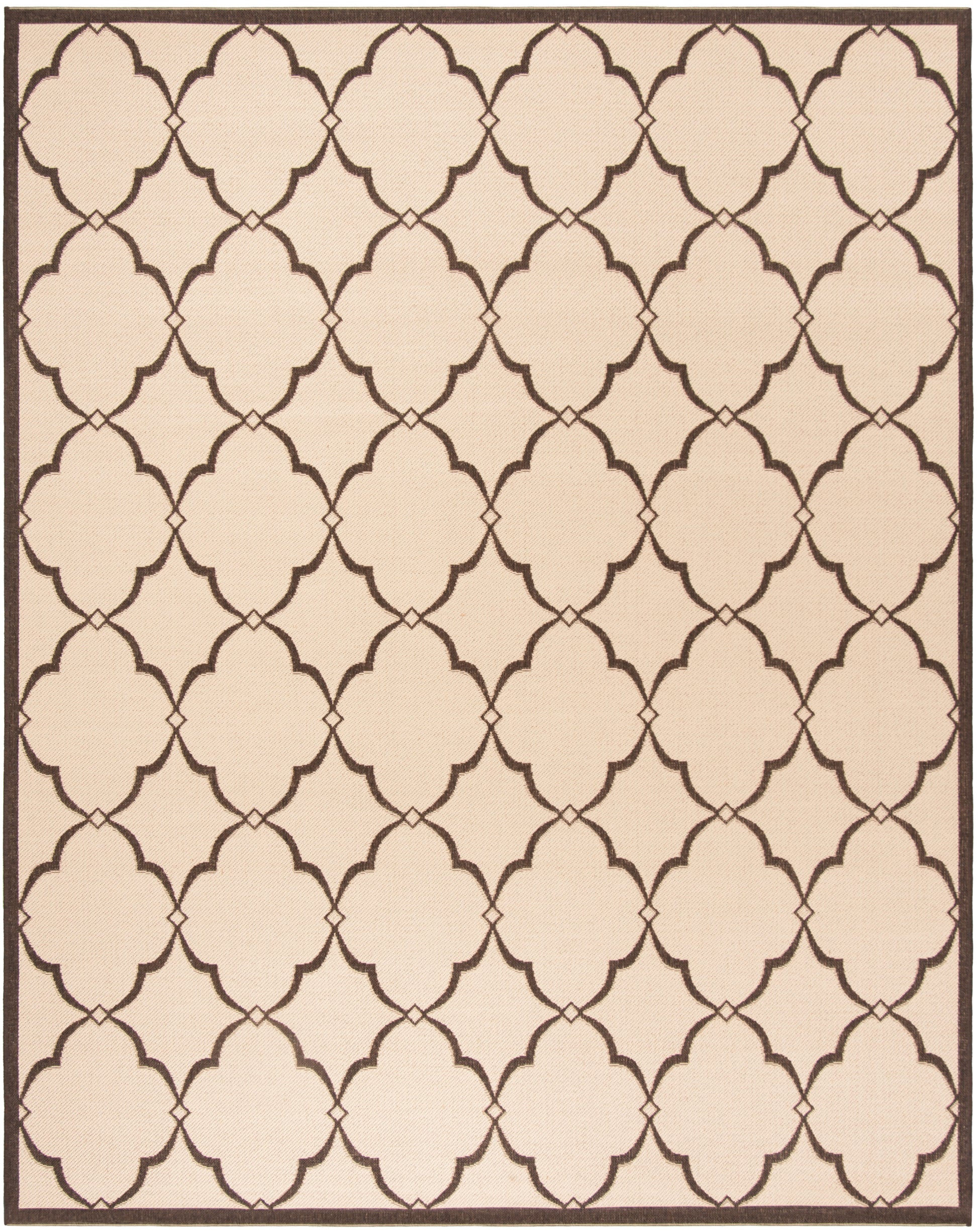 Safavieh Beach House Bhs125U Creme/Brown Area Rug