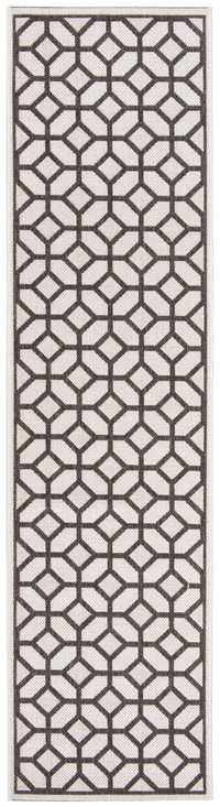 Safavieh Beach House Bhs127A Light Grey/Charcoal Area Rug