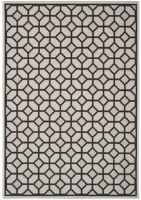 Safavieh Beach House Bhs127A Light Grey/Charcoal Area Rug