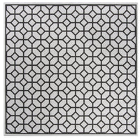 Safavieh Beach House Bhs127A Light Grey/Charcoal Area Rug