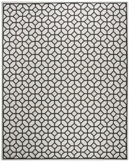 Safavieh Beach House Bhs127A Light Grey/Charcoal Area Rug