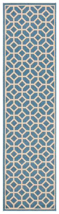 Safavieh Beach House Bhs127M Blue/Creme Area Rug