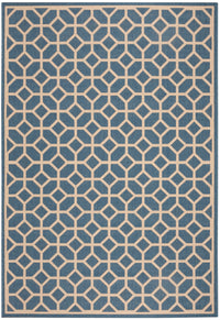 Safavieh Beach House Bhs127M Blue/Creme Area Rug