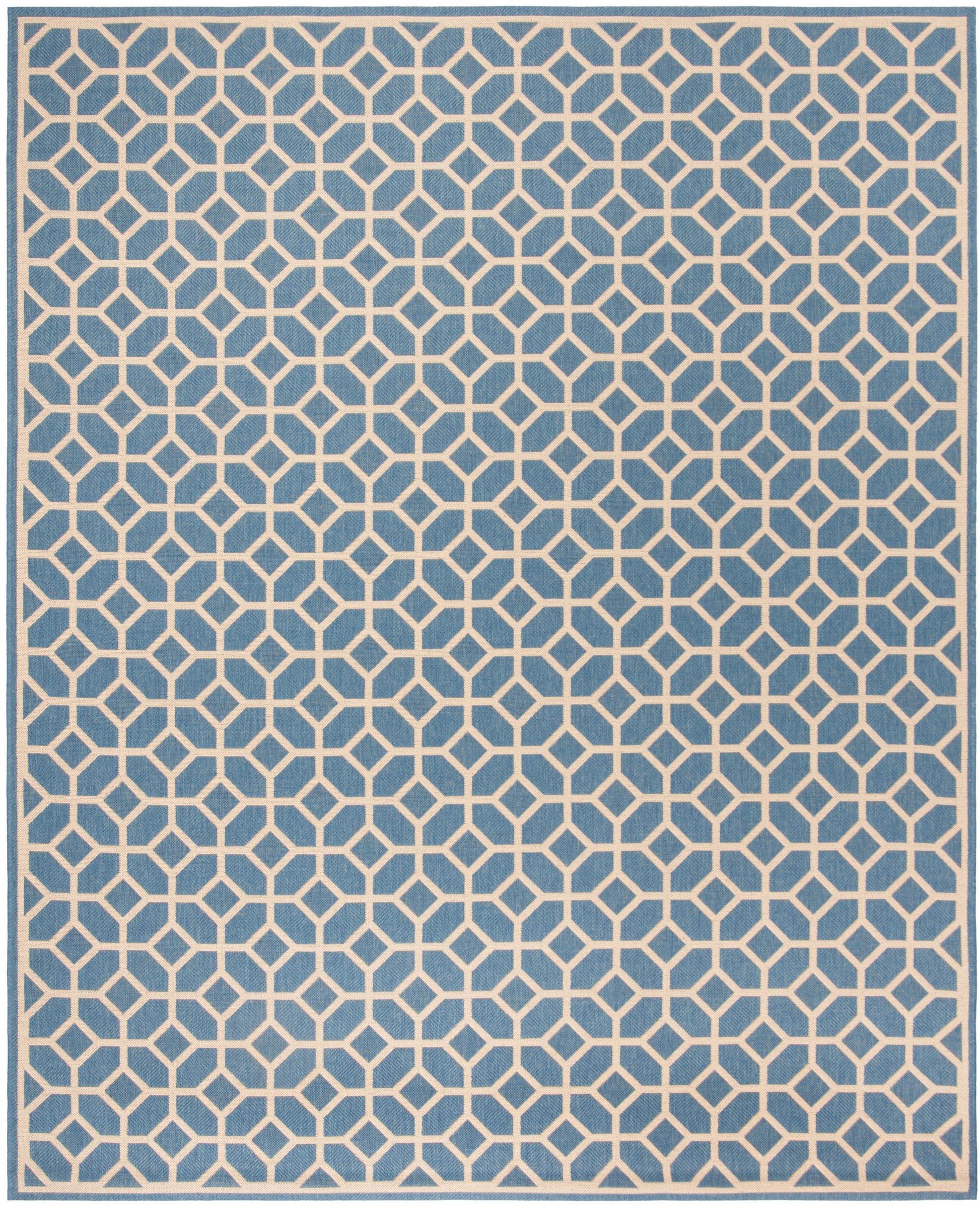 Safavieh Beach House Bhs127M Blue/Creme Area Rug