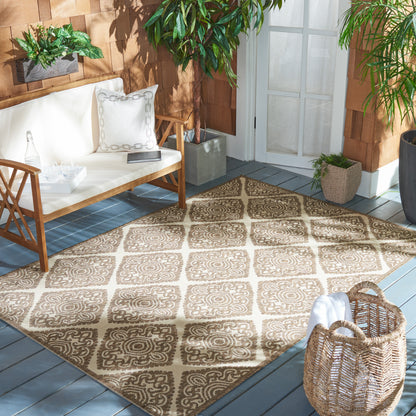 Safavieh Beach House Bhs132C Cream/Beige Area Rug