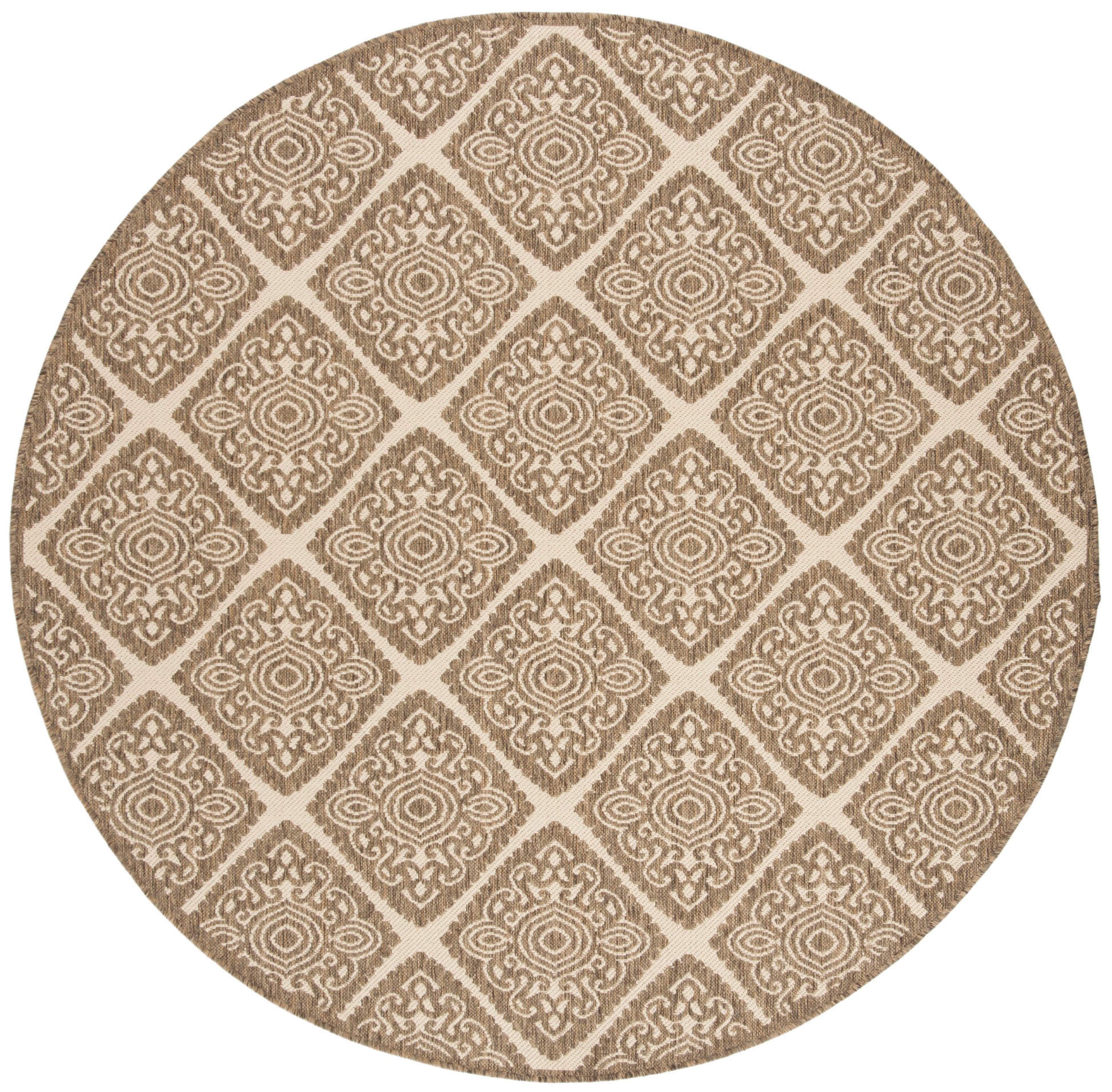 Safavieh Beach House Bhs132C Cream/Beige Area Rug