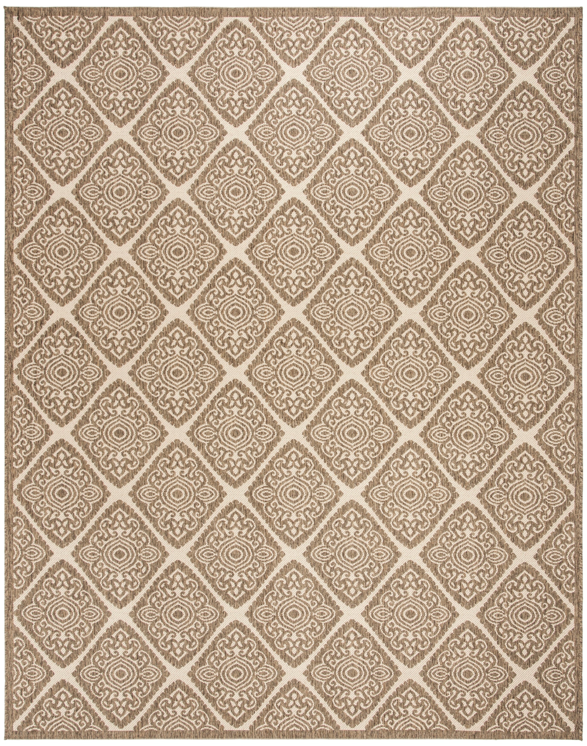 Safavieh Beach House Bhs132C Cream/Beige Area Rug