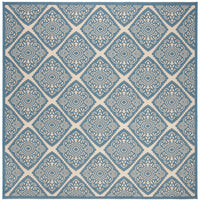 Safavieh Beach House Bhs132N Cream/Blue Area Rug