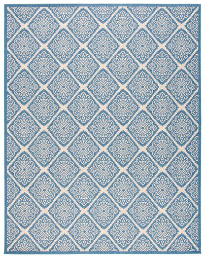 Safavieh Beach House Bhs132N Cream/Blue Area Rug