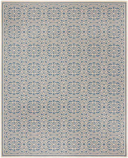 Safavieh Beach House Bhs134N Cream/Blue Area Rug