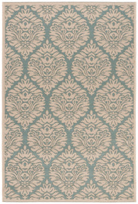 Safavieh Beach House Bhs135K Aqua/Cream Area Rug