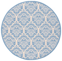 Safavieh Beach House Bhs135N Cream/Blue Area Rug