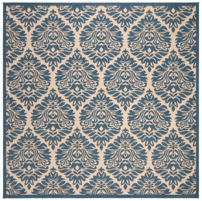 Safavieh Beach House Bhs135N Cream/Blue Area Rug